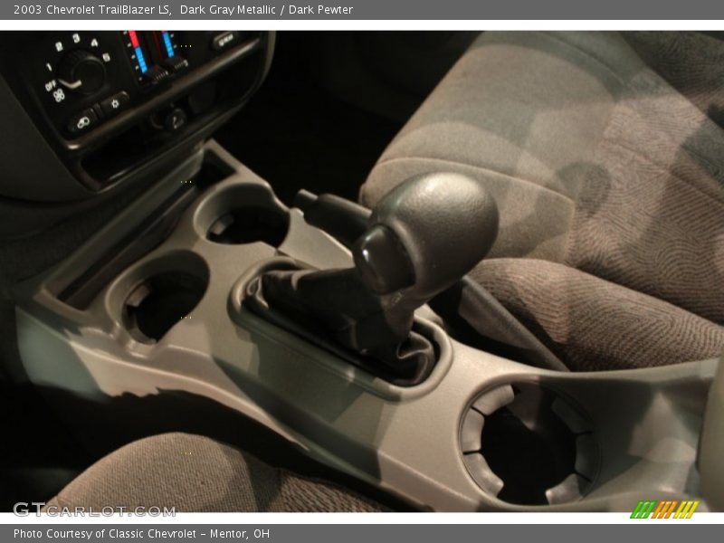Dark Gray Metallic / Dark Pewter 2003 Chevrolet TrailBlazer LS