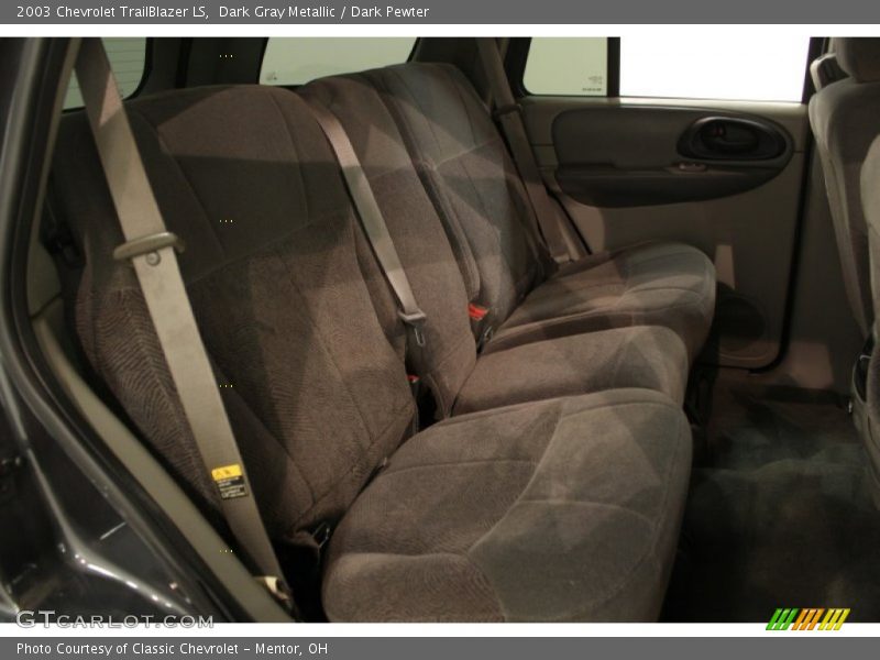 Dark Gray Metallic / Dark Pewter 2003 Chevrolet TrailBlazer LS