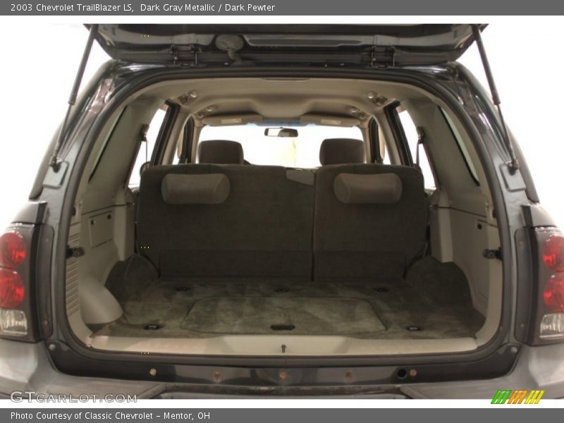 Dark Gray Metallic / Dark Pewter 2003 Chevrolet TrailBlazer LS