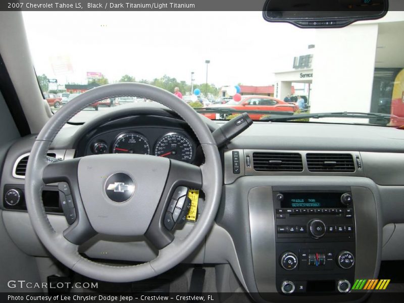 Black / Dark Titanium/Light Titanium 2007 Chevrolet Tahoe LS