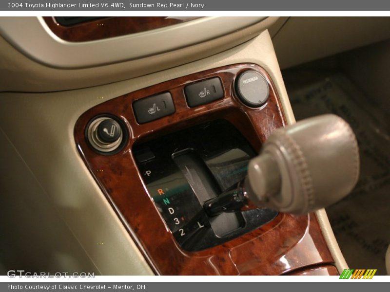  2004 Highlander Limited V6 4WD 5 Speed Automatic Shifter