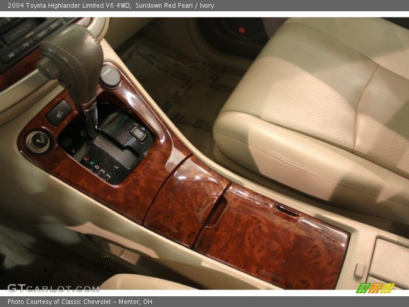 Sundown Red Pearl / Ivory 2004 Toyota Highlander Limited V6 4WD