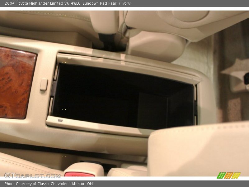 Sundown Red Pearl / Ivory 2004 Toyota Highlander Limited V6 4WD