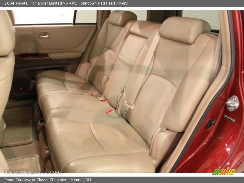  2004 Highlander Limited V6 4WD Ivory Interior
