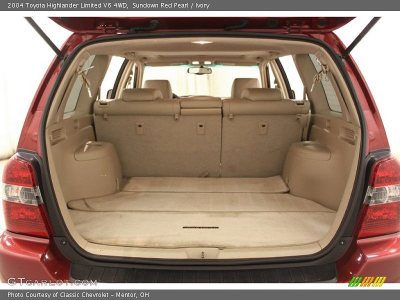  2004 Highlander Limited V6 4WD Trunk