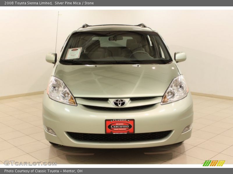 Silver Pine Mica / Stone 2008 Toyota Sienna Limited