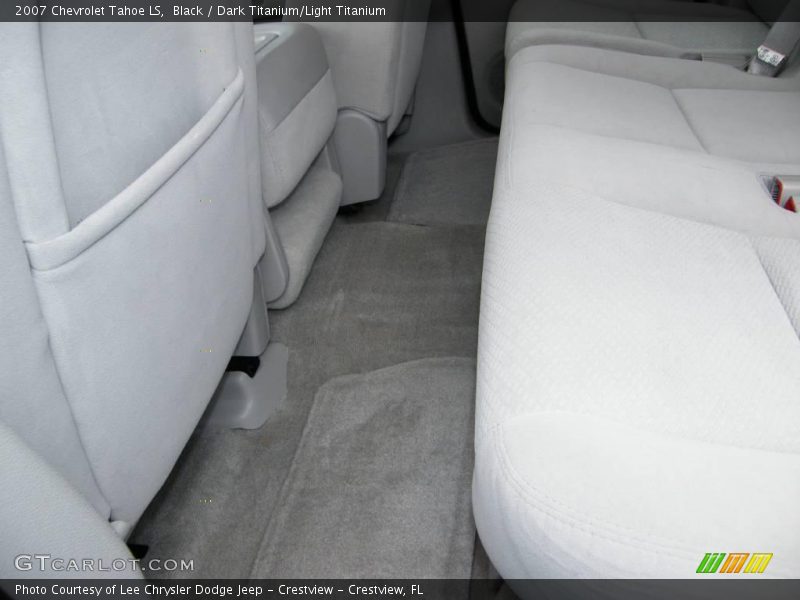 Black / Dark Titanium/Light Titanium 2007 Chevrolet Tahoe LS