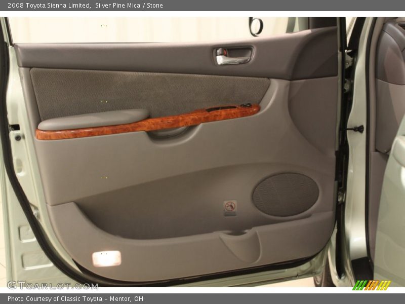 Silver Pine Mica / Stone 2008 Toyota Sienna Limited