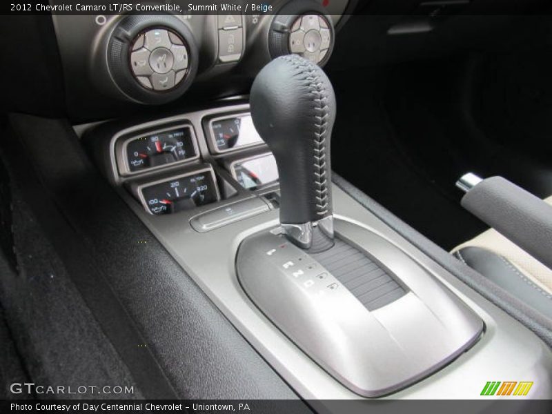 Summit White / Beige 2012 Chevrolet Camaro LT/RS Convertible