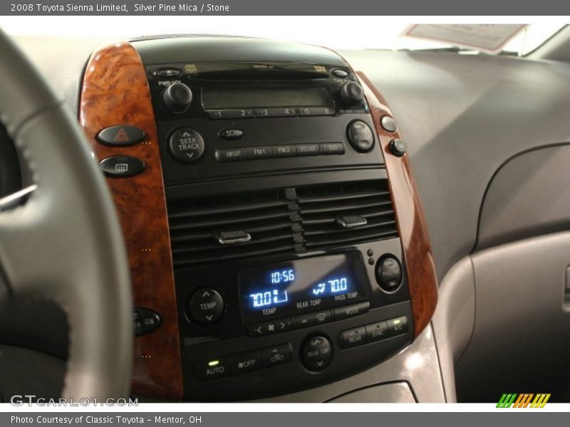 Silver Pine Mica / Stone 2008 Toyota Sienna Limited