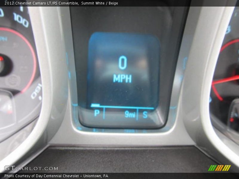 Summit White / Beige 2012 Chevrolet Camaro LT/RS Convertible