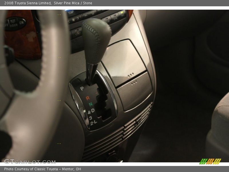 Silver Pine Mica / Stone 2008 Toyota Sienna Limited