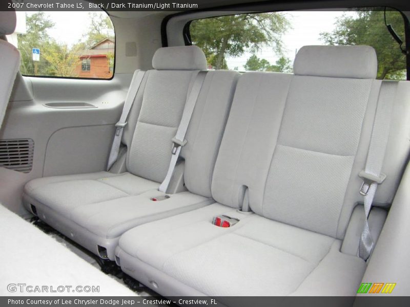 Black / Dark Titanium/Light Titanium 2007 Chevrolet Tahoe LS