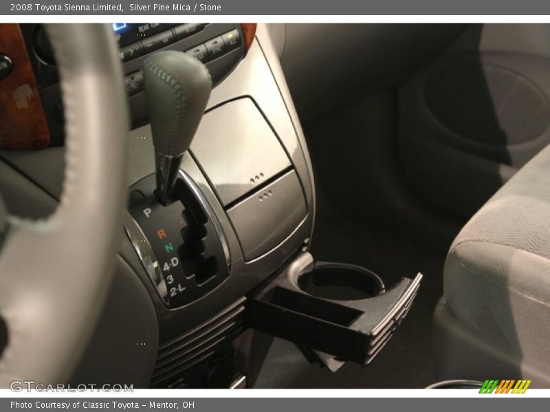 Silver Pine Mica / Stone 2008 Toyota Sienna Limited