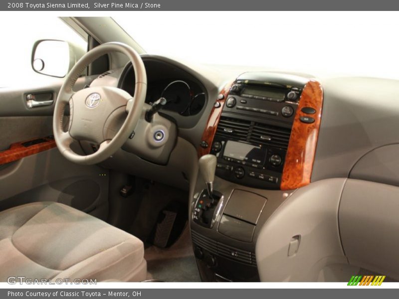Silver Pine Mica / Stone 2008 Toyota Sienna Limited