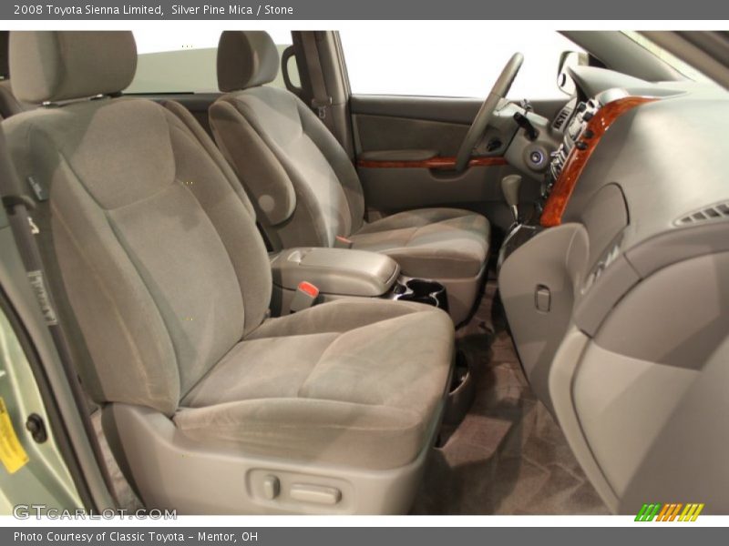 Silver Pine Mica / Stone 2008 Toyota Sienna Limited