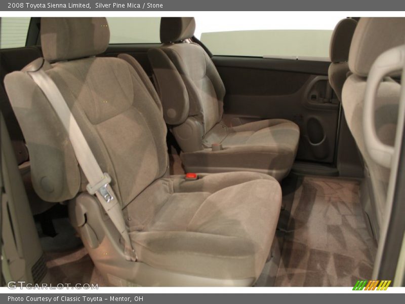 Silver Pine Mica / Stone 2008 Toyota Sienna Limited