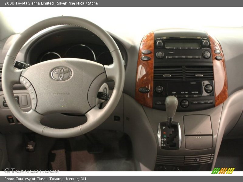 Silver Pine Mica / Stone 2008 Toyota Sienna Limited