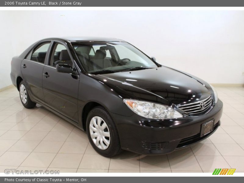 Black / Stone Gray 2006 Toyota Camry LE
