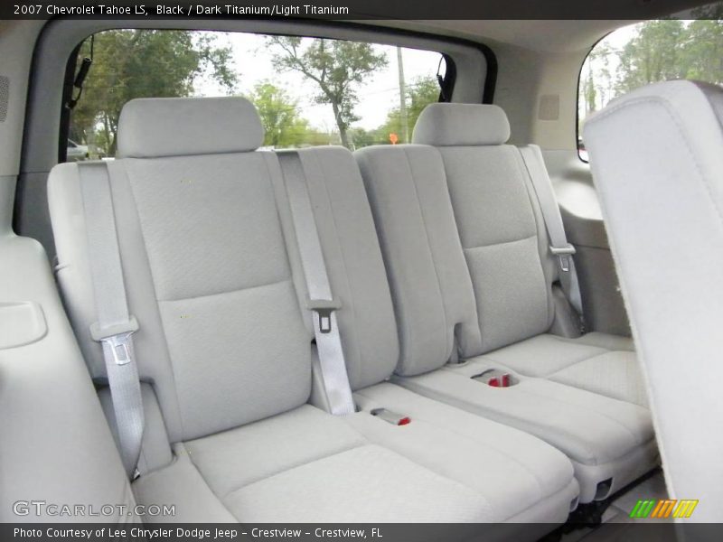 Black / Dark Titanium/Light Titanium 2007 Chevrolet Tahoe LS