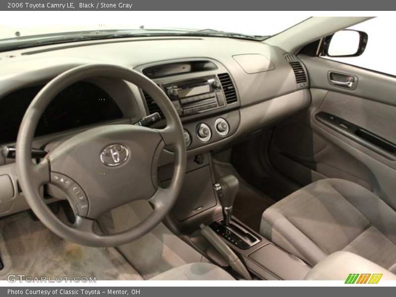 Black / Stone Gray 2006 Toyota Camry LE