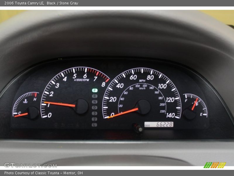 Black / Stone Gray 2006 Toyota Camry LE