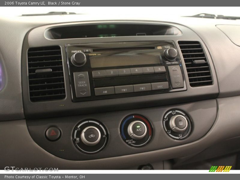 Black / Stone Gray 2006 Toyota Camry LE