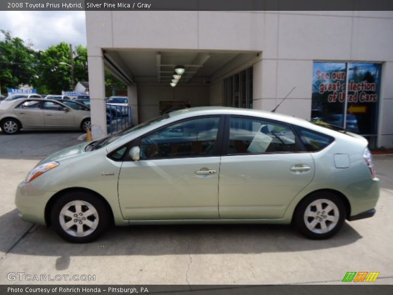 Silver Pine Mica / Gray 2008 Toyota Prius Hybrid