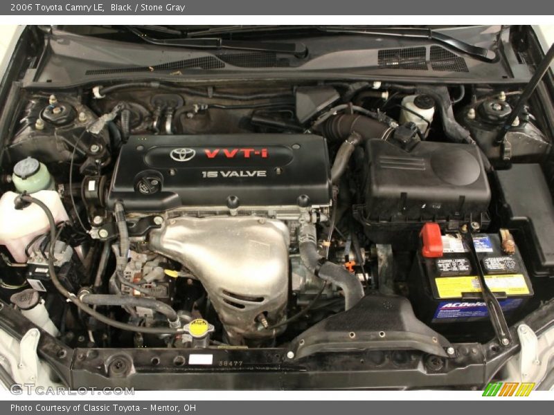 Black / Stone Gray 2006 Toyota Camry LE