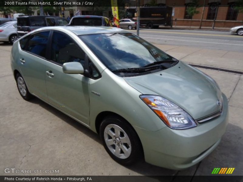 Silver Pine Mica / Gray 2008 Toyota Prius Hybrid