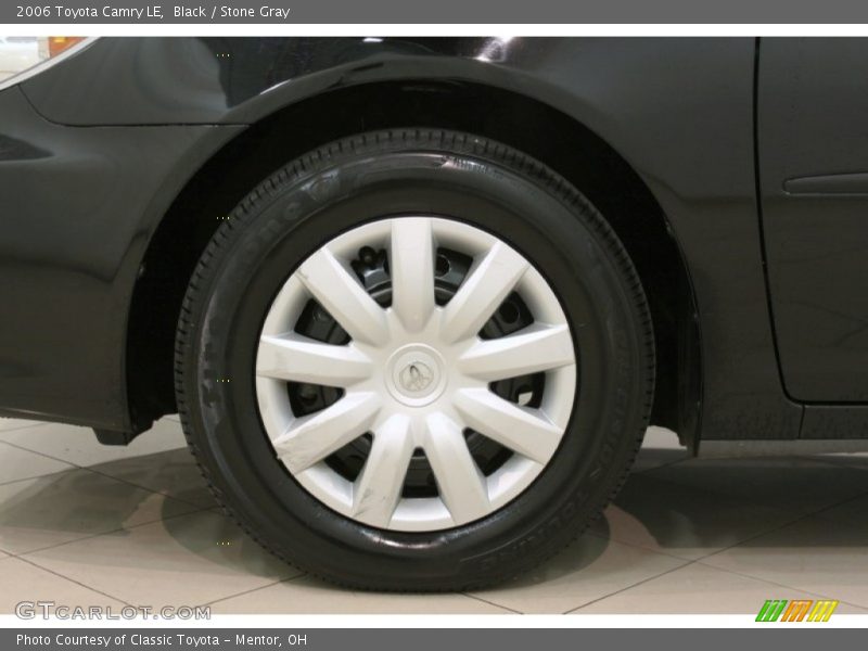 Black / Stone Gray 2006 Toyota Camry LE
