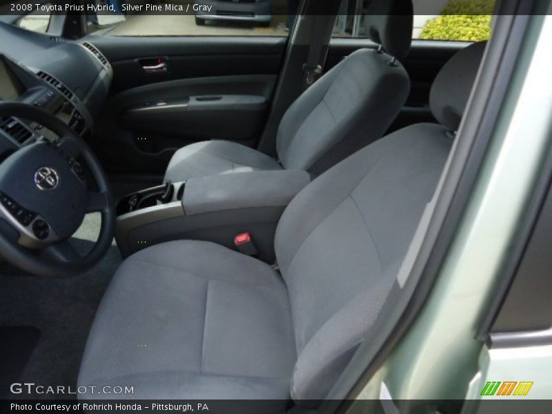 Silver Pine Mica / Gray 2008 Toyota Prius Hybrid