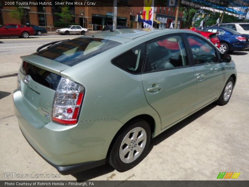 Silver Pine Mica / Gray 2008 Toyota Prius Hybrid