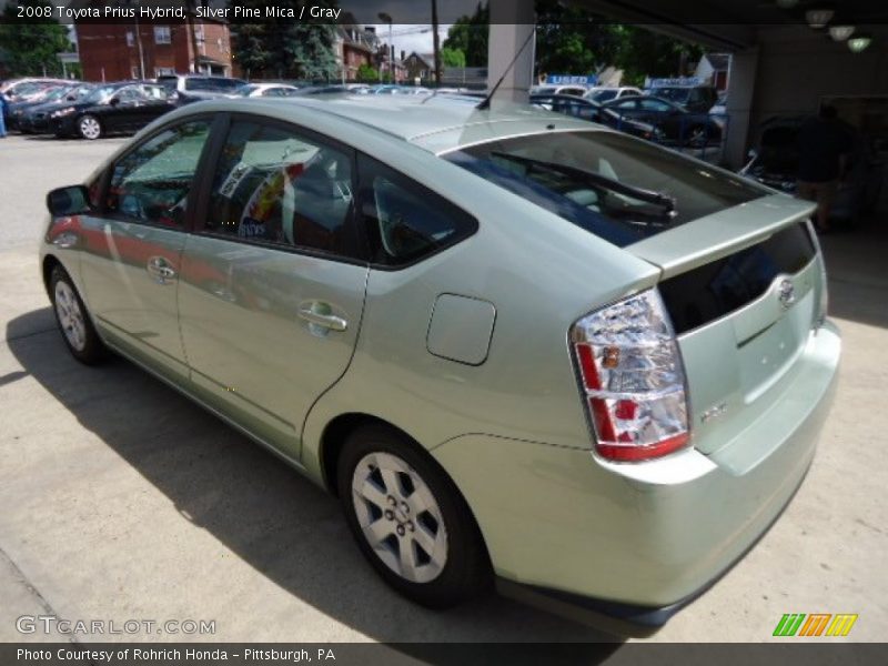 Silver Pine Mica / Gray 2008 Toyota Prius Hybrid