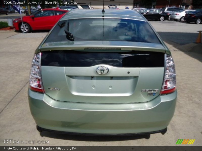 Silver Pine Mica / Gray 2008 Toyota Prius Hybrid