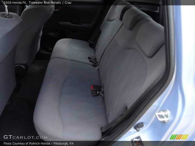 Tidewater Blue Metallic / Gray 2009 Honda Fit