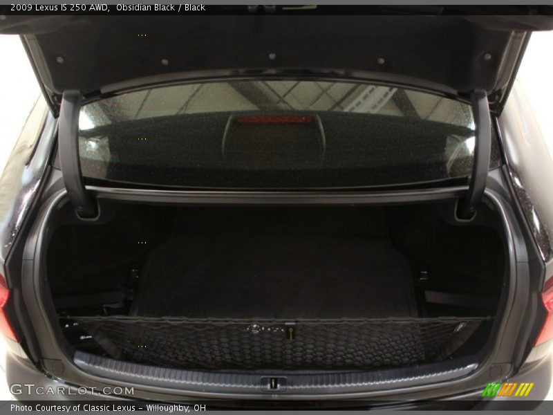 Obsidian Black / Black 2009 Lexus IS 250 AWD
