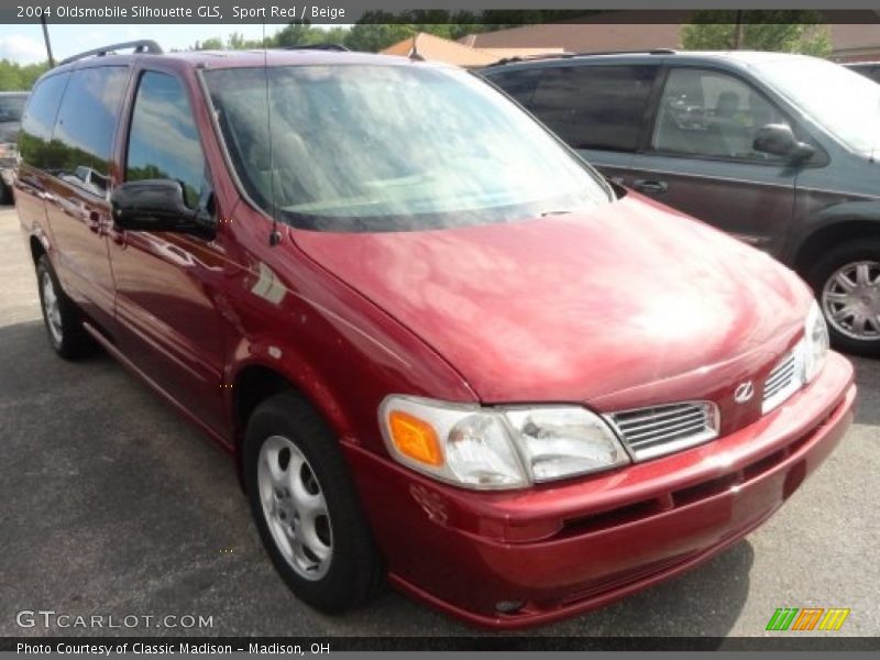 Sport Red / Beige 2004 Oldsmobile Silhouette GLS