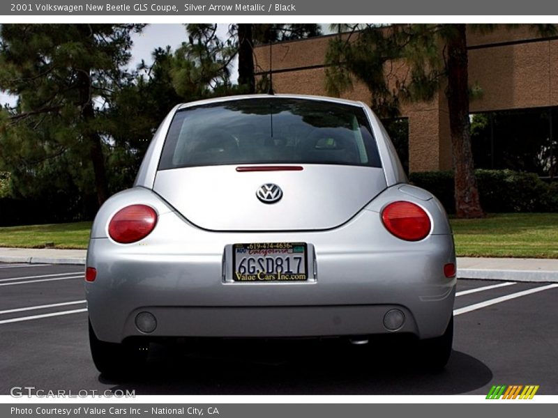 Silver Arrow Metallic / Black 2001 Volkswagen New Beetle GLS Coupe