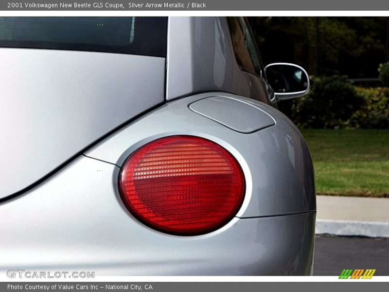 Silver Arrow Metallic / Black 2001 Volkswagen New Beetle GLS Coupe