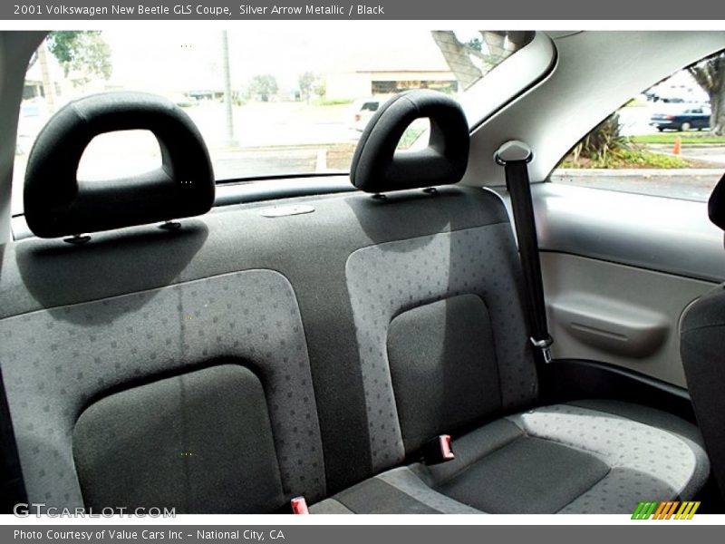 Silver Arrow Metallic / Black 2001 Volkswagen New Beetle GLS Coupe
