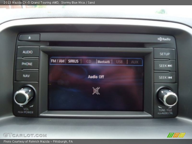 Controls of 2013 CX-5 Grand Touring AWD