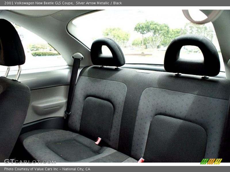 Silver Arrow Metallic / Black 2001 Volkswagen New Beetle GLS Coupe