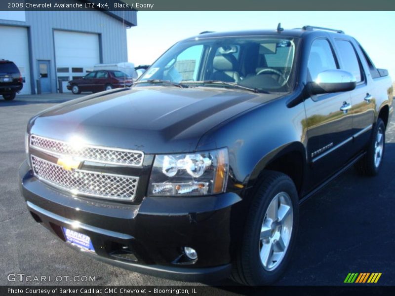 Black / Ebony 2008 Chevrolet Avalanche LTZ 4x4