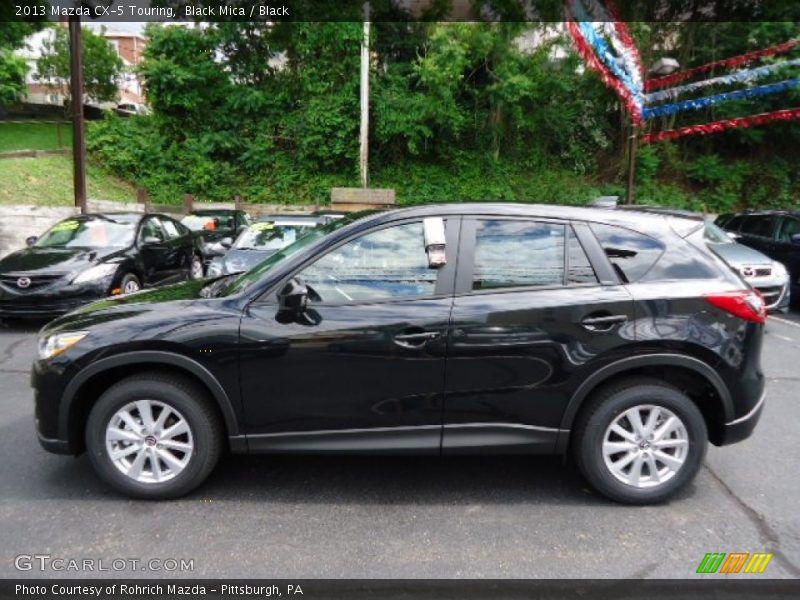 Black Mica / Black 2013 Mazda CX-5 Touring