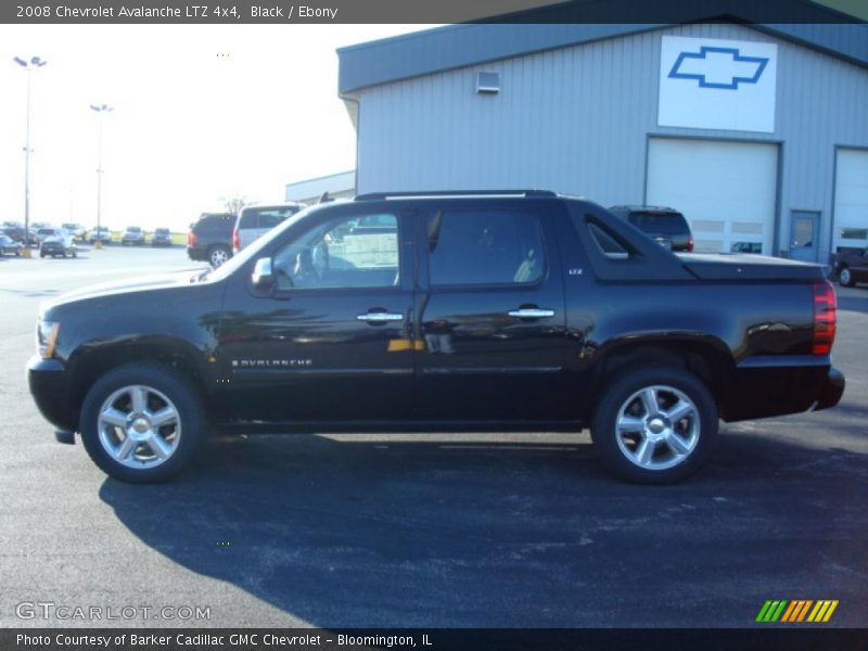 Black / Ebony 2008 Chevrolet Avalanche LTZ 4x4