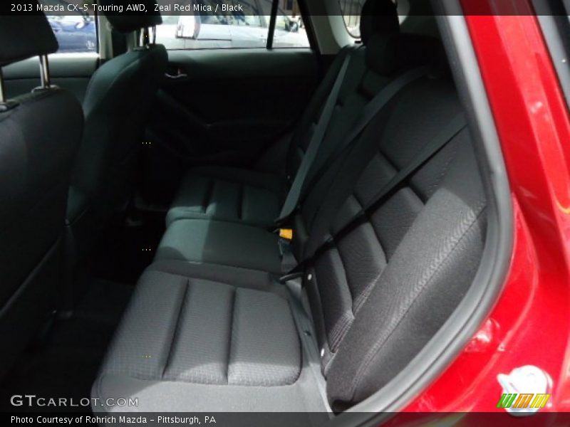 Zeal Red Mica / Black 2013 Mazda CX-5 Touring AWD