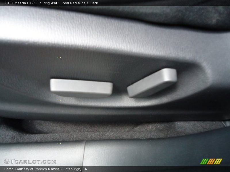 Zeal Red Mica / Black 2013 Mazda CX-5 Touring AWD