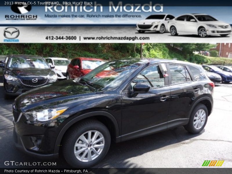 Black Mica / Black 2013 Mazda CX-5 Touring AWD