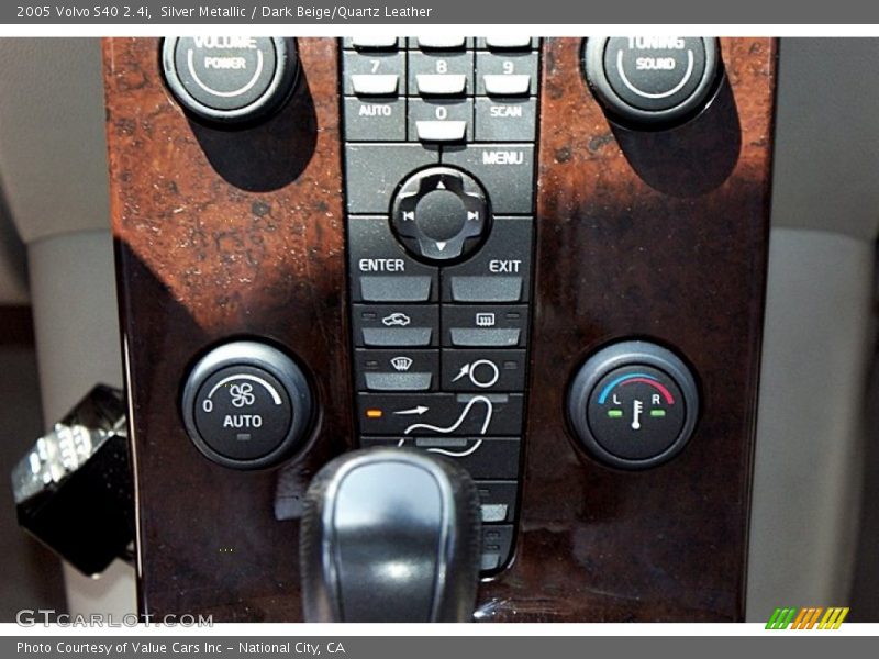 Controls of 2005 S40 2.4i